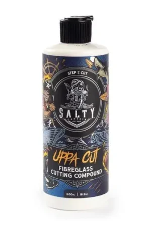 Salty Captain Uppa Cut - Heavy Fibreglass Cutting Compound 500ml - DETCUIOX15 Best Seller