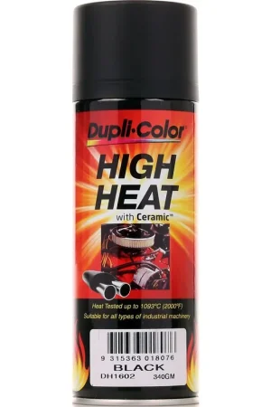 Instant Buy Dupli-Color Hi Heat Ceramic - Black, 340g - DH1602 (Pickup Only)