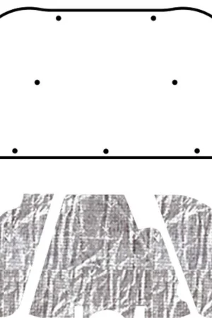 Grab Now 2001-10 PT Cruiser Under Hood Cover-Smooth | Hood Insulation Pad Heat Shield for 01-10 Chrysler PT Cruiser Under Cover Smooth | QRS-MOPARPTC 0110-CUHC