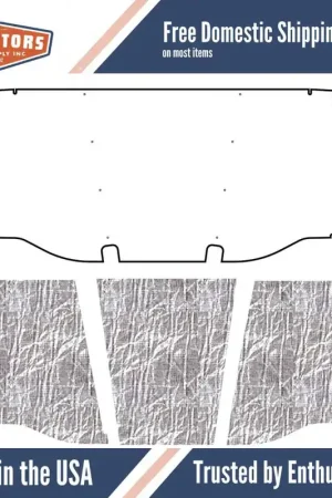 Limited Edition Body Panel Insulation Kit for 1969-1972 Chevrolet Blazer