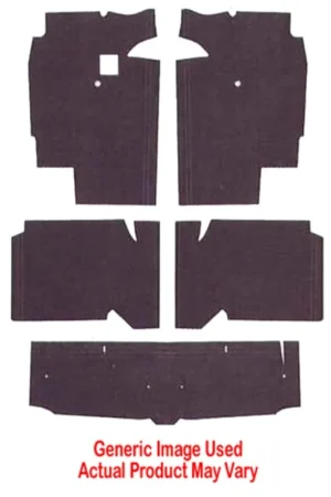 Same Day Shipping Sound Deadener Tar Paper for 1961-1964 Chevrolet Impala Biscayne Bel Air Sedan