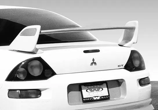 Factory Price 3pc V-line Wing - No Light Spoiler