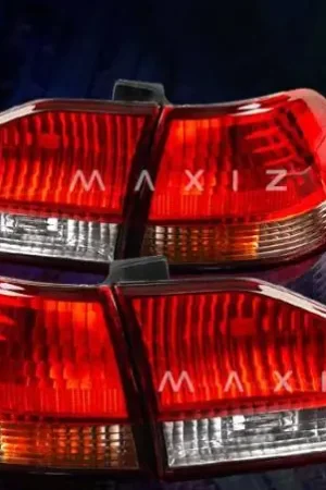 Budget Red Clear Taillights