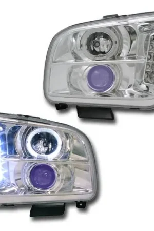 Chrome Blue Halo Pro Headlights Hot Deal