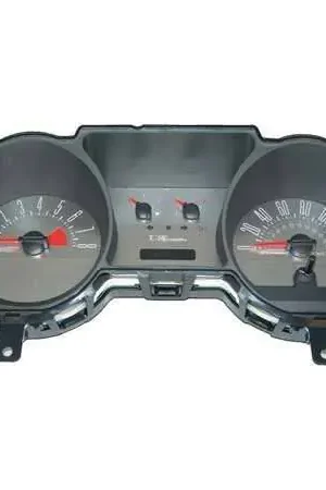 Top Pick US Speedo Yellow Exotic Color Gauge Face - Displays 120 MPH - 6 Gauges - MUS 066 YE