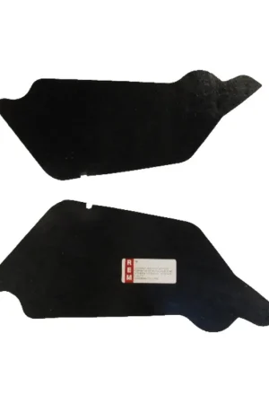 Splash Shield for 1968-1972 Buick Skylark Masticated Rubber Standard Front 2 pcs Hot Picks