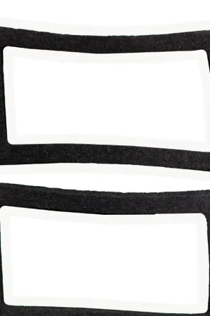 Rear Marker Lamp To Body Seal 6 Pair for Ford Mustang 1970 2DR Rubber USA Made Handmade