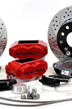 Baer Brakes 4261360HO-X1 Baer Brakes 11" SS4+ Front Brake Kit, Hugger Orange, SDZ, ARP Studs While Supplies Last