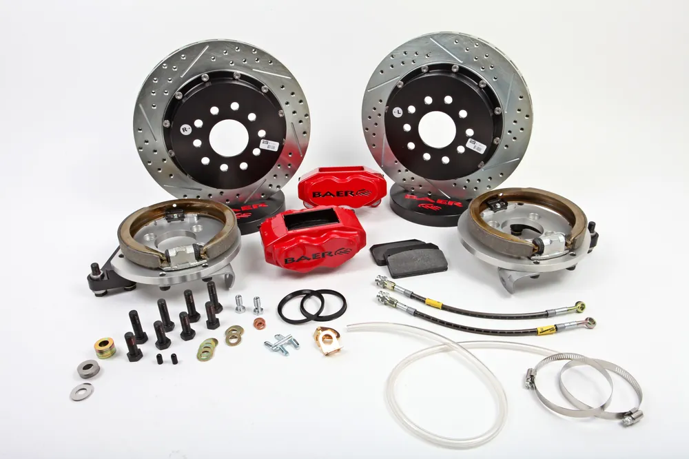 Baer Brakes 4262262HO Baer Brakes 13" SS4+ Rear Brake Kit, Hugger Orange, SDZ Don’t Miss Out