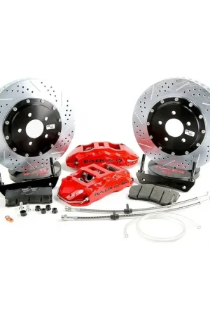 Direct From Manufacturer Baer Brakes 4141019R Baer Brakes 15" Extreme+ Front Brake Kit - Red