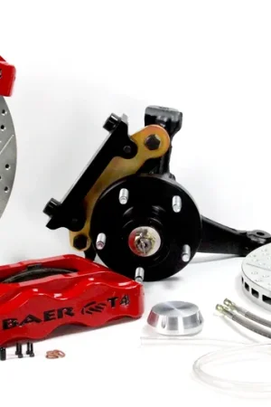 Baer Brakes 4301398GB Baer Brakes 13" Track4 Front Brake Kit, Grabber Blue, SDZ, Std. Studs Final Sale