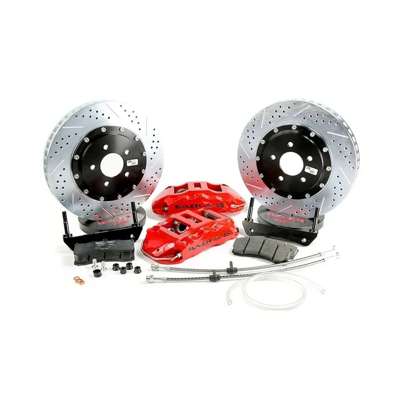 Baer Brakes 4301018B Baer Brakes 14" Extreme+ Front Brake Kit, Black, SDZ Seasonal Sale
