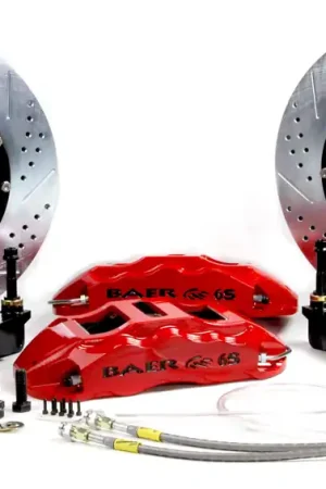Baer Brakes 4261104HO-X1 Baer Brakes 14" Extreme+ Front Brake Kit, Hugger Orange, SDZ, ARP Studs Bargain
