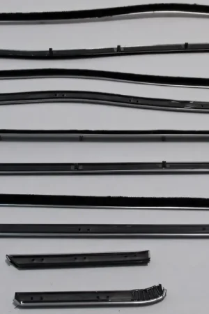 Wholesale Window Sweeps Felt Kit for Ford Galaxie 1959 4DR Hardtop OEM 12Pc Inner Outer