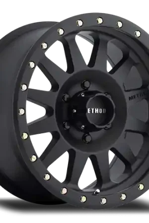 Method Race Wheels MR304 | Double Standard | 18x9 | 6x5.5 (6x139.7) | -12 Offset | Matte Black | 2021-2024 Ram TRX | 2025-2026 Ram RHO | 2019-2026 Ram 1500 / Rebel | Bronco GEN6 | Silverado / Sierra 1500 | Toyota Trucks - MR30489060512N Exclusive Offer