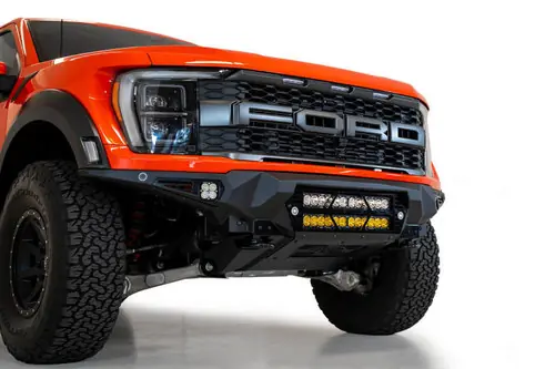 Handmade Addictive Desert Designs 2021-2025 Ford F-150 Raptor | Raptor R Bomber Front Bumper w/ Dual 20IN LED Mounts