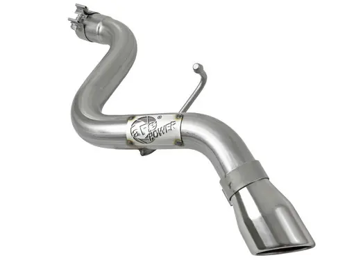 aFe MACH Force-Xp Axle-Back Exhaust System w/Polished Tip 2018-2025 Jeep Wrangler L4-2.0T / V6-3.6L - 49-48070-1P Editor’s Pick