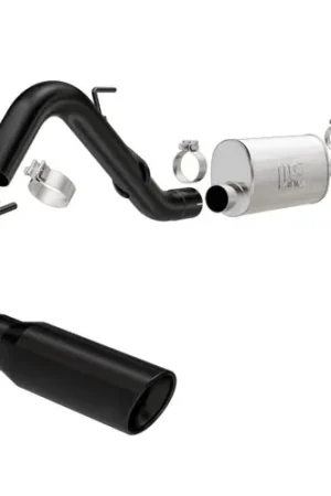 Magnaflow MF Series Black Cat-Back For 2011-2014 Ford F-150 3.5L V6 Extended Cab #15364 Instant Buy