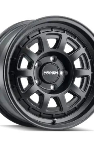 Mayhem 8303 Voyager 17x8.5 / 6x135 BP / 18mm Offset / 87.1mm Hub Matte Black Wheel Best Seller