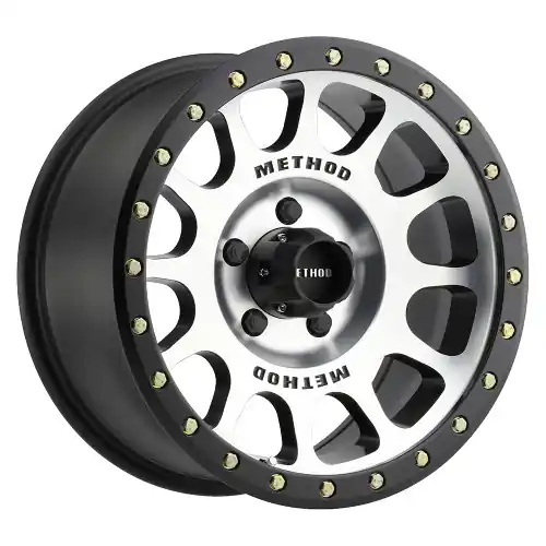 Method Race Wheels | MR305 NV | MACHINED / BLACK STREET LOC | 17x8.5 | 0 Offset | 4.75 Backspacing | 8x6.5 | MR30578580300 Fan Favorite