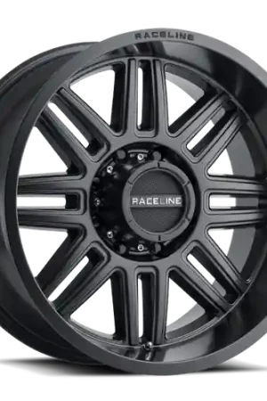 Mega Sale Raceline 948B Split 20x9in / 8x170 BP / 0mm Offset / 125.2mm Bore - Satin Black Wheel