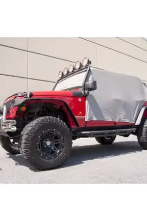 Rugged Ridge Cab Cover Gray 07-18 Jeep 4-Door Jeep Wrangler JK Free Shipping