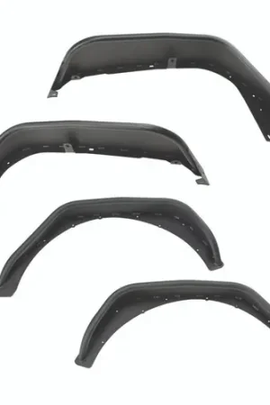 Rugged Ridge HD Steel Tube Fenders Full Set Black 2018-2025 JL - 11615.73 Crafted