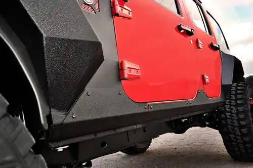 Rugged Ridge Steel Body Armor Cladding 07-18 Jeep Wrangler JKU Today Only