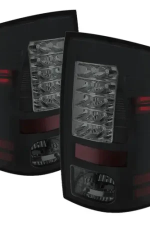 Spyder Dodge Ram 1500 09-14 LED Tail Lights Incandescent- Blk Smke ALT-YD-DRAM09-LED-BSM Get Yours