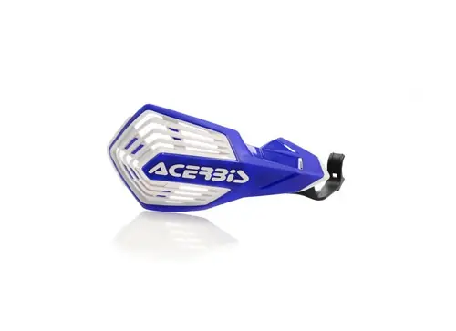 Exclusive Acerbis 09-23 Yamaha/ 15-20 Kawasaki/ 16-23 Suzuki/ 21-23 Fantic K-Future Handguard - Blue/White