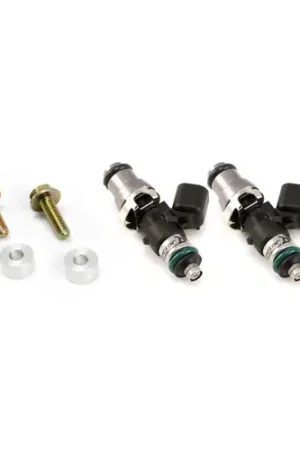 Injector Dynamics ID2600-XDS Fuel Injectors Polaris RZR 14mm Grey Adapter Top (Set of 2) Professional Grade