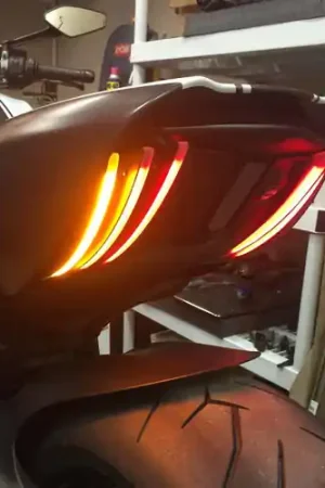 New Release New Rage Cycles 2010-2019 Ducati Diavel Rear Turn Signals - DVL-RTB-EU