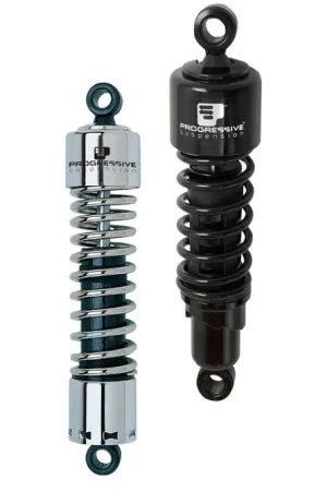 Progressive Harley 412 Series Shocks 13.0in - Black - 412-4002B Mega Sale