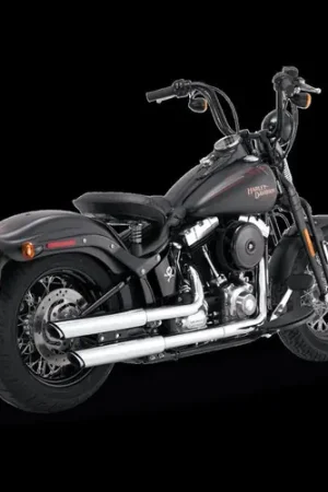 Shop Now Vance & Hines Harley Davidson Softail Deluxe/Slim/Crossbones PCX Slip-On Exhaust