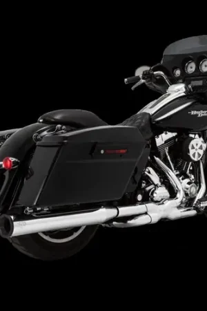 Hot Deal Vance & Hines HD Dresser 17-22 Eliminator 400 Chrome Slip-On Exhaust