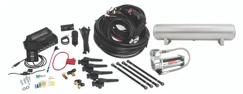 Markdown Air Lift Performance 3H (3/8 Air Line 4 Gal 5-PortRaw Aluminum Tank VIAIR 444C Comp)