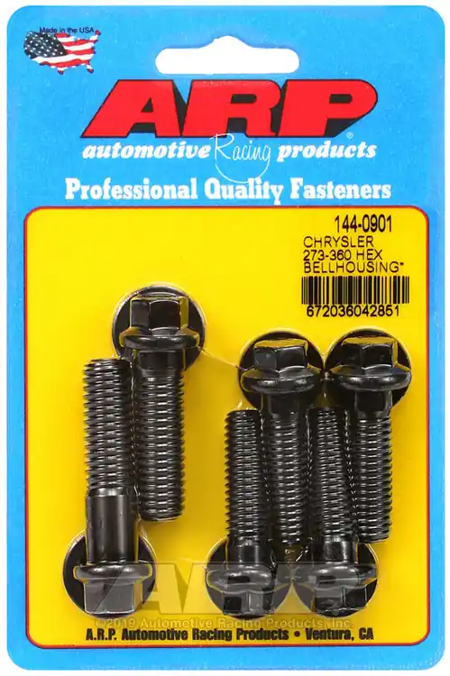 Express Delivery ARP Chrysler 273-360 Hex Bellhousing Bolt Kit for Automotive Applications