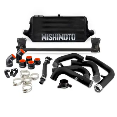 Instant Buy Mishimoto 2022+ WRX Front Mount Intercooler Kit BK Core MWBK Pipes