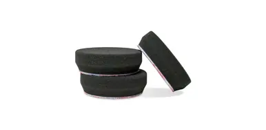 Handmade Griots Garage 3in Black Finishing Pads (Set of 3)