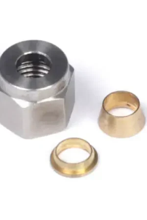 Editor’s Pick Haltech 1/4 Nut and Brass Ferrule Only