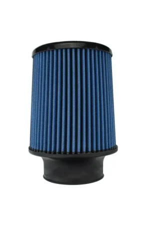 Luxury Injen SuperNano-Web Air Filter - 3.5" Flange ID, 6" Base / 6.875" Media Height / 5.350" Inertia Top