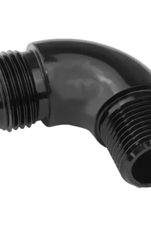 Discount Proflow 90 Degree Full Flow 1in NPT To Male -16AN Flare to NPT Adaptor Blue