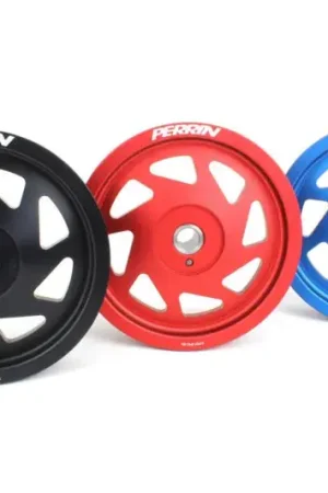 Special Offer Perrin Crank Pulley Small Hub (FA/FB Engines) Black