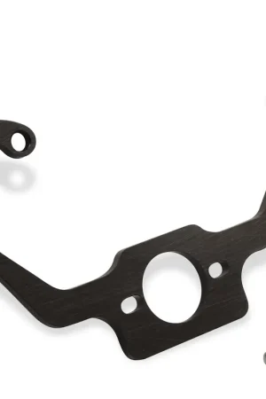 Seasonal Sale Holley Billet Regulator Bracket Black Anodized Billet Regulator bracket for 4150/4160 carburetors