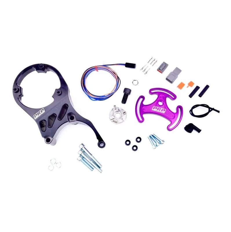 Brand New Platinum Racing Products CAM Trigger Kit with CAS Bracket 'Toyota 1J & 2J ' Cam plate in Purple / CAS Bracket in Black