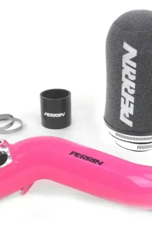 While Supplies Last Perrin Perrin 18-21 Subaru STI Cold Air Intake - Hyper Pink