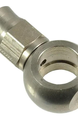 Proflow Stainless Steel Banjo Hose End 7/16 Short Straight For -03AN PTFE Hose High Quality