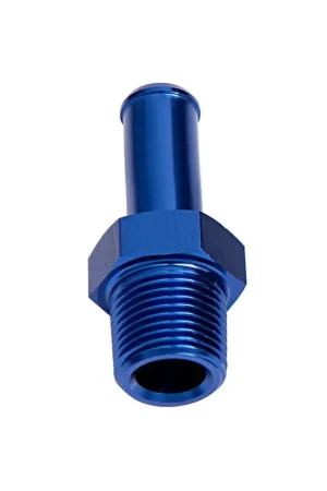 While Supplies Last Aeroflow Straight 1/2" NPT Male to 5/8" Barb Adapter - Black