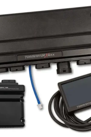 Shop Now Holley EFI Terminator X Max - 2015.5-2017 Ford Coyote w/ Ti- VCT EV6 Injectors - Drive-by-Wire Throttle Body Control, for Late Coils