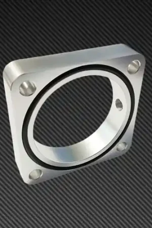 New Release Torque Solution Throttle Body Spacer (BRZ/86 2012+) Silver